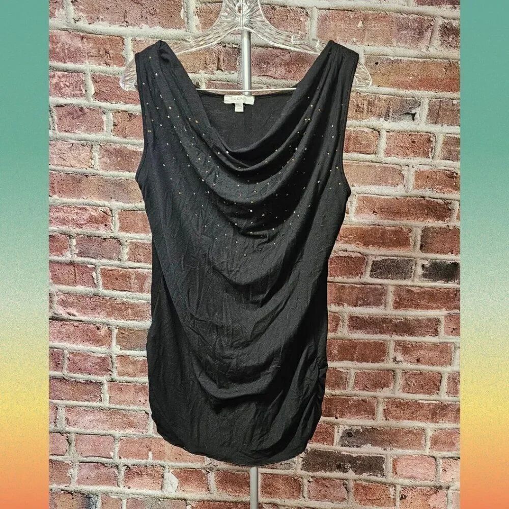 Women's BOGARI‎ Flutter Scoop Silk Top Large